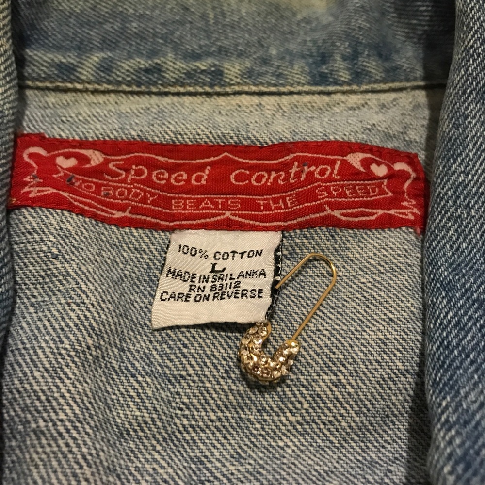 Denim Sleeveless Vest - Picture 9 of 9